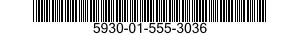 5930-01-555-3036 SWITCH,SENSITIVE 5930015553036 015553036
