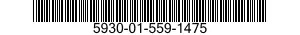 5930-01-559-1475 SWITCH,PUSH-PULL 5930015591475 015591475