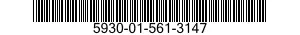 5930-01-561-3147 SWITCH,TOGGLE 5930015613147 015613147