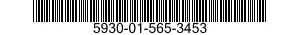 5930-01-565-3453 PUSH BUTTON 5930015653453 015653453