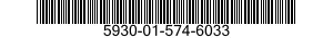5930-01-574-6033 SWITCH,SENSITIVE 5930015746033 015746033