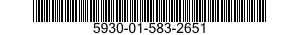 5930-01-583-2651 HOUSING,SENSITIVE SWITCH 5930015832651 015832651