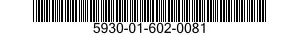 5930-01-602-0081 SWITCH,PUSH 5930016020081 016020081