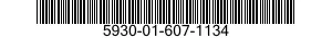 5930-01-607-1134 KEY,SWITCH 5930016071134 016071134