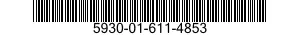 5930-01-611-4853 SWITCH,ROTARY 5930016114853 016114853