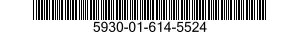 5930-01-614-5524 COVER,ELECTRICAL SWITCH 5930016145524 016145524