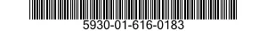 5930-01-616-0183 SWITCH ASSEMBLY 5930016160183 016160183