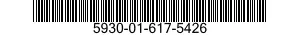 5930-01-617-5426 SWITCH SUBASSEMBLY 5930016175426 016175426