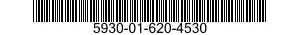 5930-01-620-4530 PUSH BUTTON 5930016204530 016204530