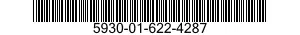 5930-01-622-4287 RETAINER,ELECTRICAL SWITCH 5930016224287 016224287