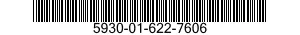 5930-01-622-7606 SWITCH SUBASSEMBLY 5930016227606 016227606