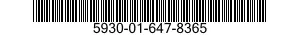 5930-01-647-8365 SWITCH,FLEXIBLE 5930016478365 016478365
