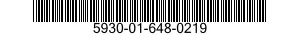 5930-01-648-0219 SWITCH,INTERLOCK 5930016480219 016480219