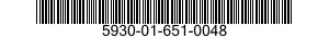 5930-01-651-0048 SWITCH ASSEMBLY 5930016510048 016510048