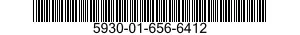 5930-01-656-6412 SWITCH,TOGGLE 5930016566412 016566412