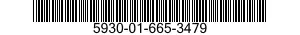 5930-01-665-3479 STOP,ELECTRICAL SWITCH 5930016653479 016653479