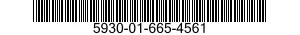 5930-01-665-4561 SWITCH,SENSITIVE 5930016654561 016654561