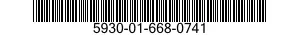 5930-01-668-0741 SWITCH ASSEMBLY 5930016680741 016680741