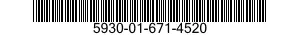 5930-01-671-4520 ARM,SWITCH ACTUATOR 5930016714520 016714520