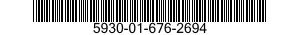 5930-01-676-2694 SWITCH,SENSITIVE 5930016762694 016762694