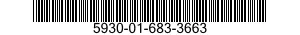 5930-01-683-3663 SWITCH,ELECTRONIC 5930016833663 016833663