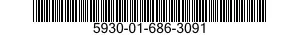 5930-01-686-3091 SWITCH,ELECTRONIC 5930016863091 016863091