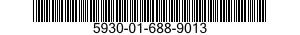 5930-01-688-9013 SWITCH,PUSH 5930016889013 016889013
