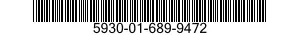 5930-01-689-9472 SWITCH,TOGGLE 5930016899472 016899472