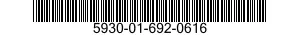 5930-01-692-0616 SWITCH,THERMOSTATIC 5930016920616 016920616