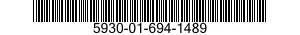 5930-01-694-1489 SWITCH,LOCK 5930016941489 016941489