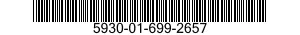 5930-01-699-2657 SWITCH ASSEMBLY 5930016992657 016992657
