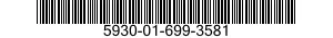 5930-01-699-3581 SWITCH,TRIGGER 5930016993581 016993581