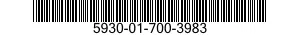 5930-01-700-3983 SWITCH ASSEMBLY 5930017003983 017003983
