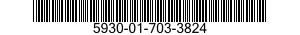 5930-01-703-3824 SWITCH ASSEMBLY 5930017033824 017033824
