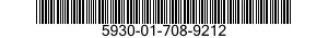 5930-01-708-9212 SWITCH,ROTARY 5930017089212 017089212