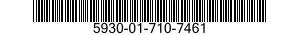 5930-01-710-7461 SWITCH,SENSITIVE 5930017107461 017107461