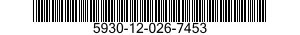 5930-12-026-7453 SWITCH,ROTARY 5930120267453 120267453