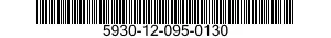 5930-12-095-0130 SWITCH,SENSITIVE 5930120950130 120950130