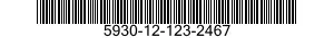5930-12-123-2467 SWITCH,PULL 5930121232467 121232467