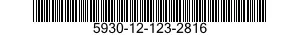 5930-12-123-2816  5930121232816 121232816