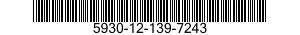5930-12-139-7243 HANDLE,SWITCH 5930121397243 121397243