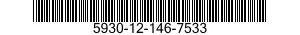 5930-12-146-7533 SWITCH,PUSH 5930121467533 121467533