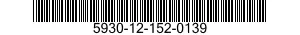 5930-12-152-0139 SWITCH,ROTARY 5930121520139 121520139