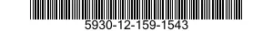 5930-12-159-1543 SWITCH,ROTARY 5930121591543 121591543