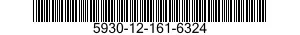 5930-12-161-6324 SWITCH,PUSH 5930121616324 121616324