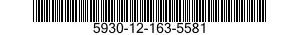 5930-12-163-5581 SWITCH,PUSH 5930121635581 121635581