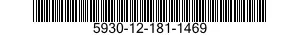 5930-12-181-1469 SWITCH,PUSH-PULL 5930121811469 121811469