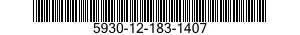 5930-12-183-1407 SWITCH,PUSH-PULL 5930121831407 121831407