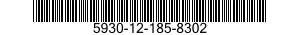 5930-12-185-8302 SWITCH,TOGGLE 5930121858302 121858302