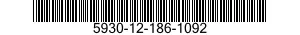 5930-12-186-1092 SWITCH,THERMOSTATIC 5930121861092 121861092